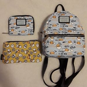 Gudetama x Loungefly mini backpack